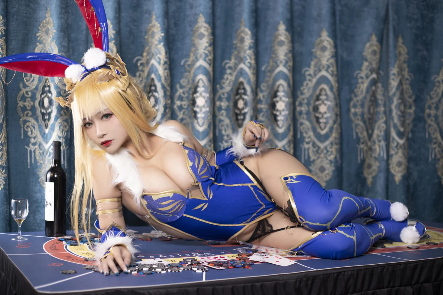 洛璃LoLiSAMA - FGO：白枪呆兔女郎 [57P-929MB] tg@simisebaisi 【丝足阁】023.webp